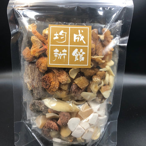 姬松茸元貝湯  五指毛桃螺片湯包煲湯