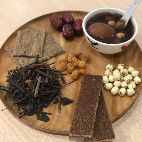 桑寄生蓮子蛋茶 (連增城糖)