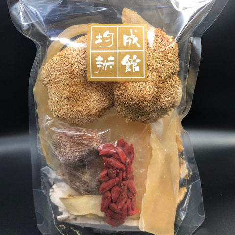 猴頭菇響螺片湯包煲湯