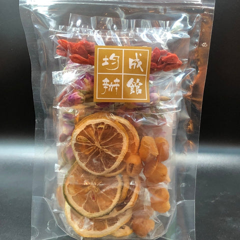 檸檬美白花茶 焗水套裝