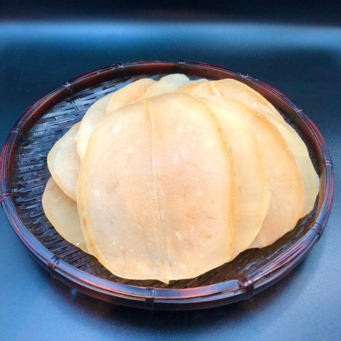 生曬圓螺片