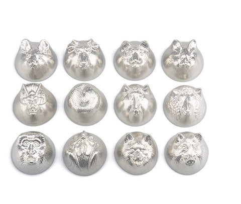 =能作錫酒器-生肖全套 (金 60cc)