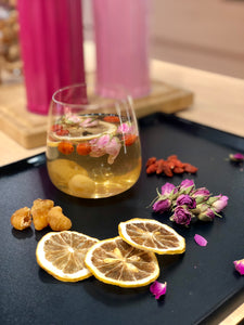 檸檬美白花茶 焗水套裝